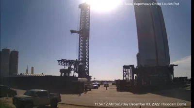 k.....1 - B7 opuszcza launch site (╯︵╰,)
#spacex #elonmusk