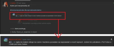 M.....a - @L3stko znowu przyciął screena, tak by wyszło na jego XD. Nie spodziewałem ...