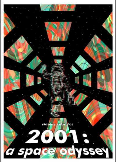 Nemezja - #plakatyfilmowe
2001: A Space Odyssey (1968)