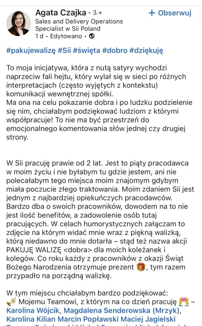 Cierniostwor - Wiem że #linkedin to jedno wielkie wzajemne lizanie się po jajkach ale...