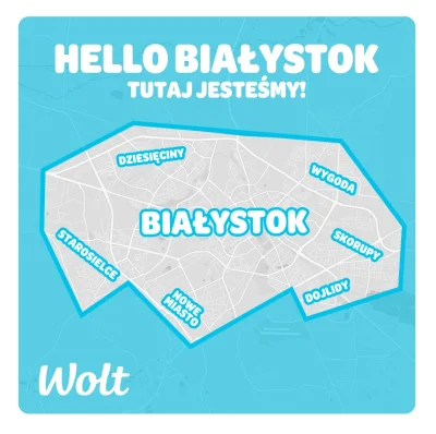 LubieKiedy - Wolt wszedł do Białystoku!
Usługa do zamawiania jedzenie

Z kodem BED...