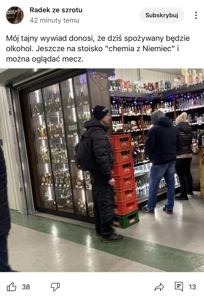 mrowa94 - Redaktor Magister Inżynier Radosław wywąchał strusia, ale piwo to nie olkoh...
