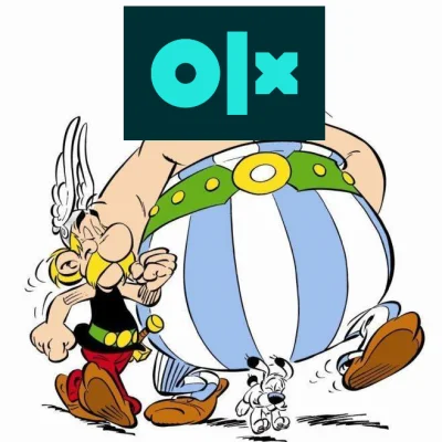 Niedowiarek - Asterix i OLX

#heheszki #asterixiobelix #olx #pasjonaciubogiegozartu...