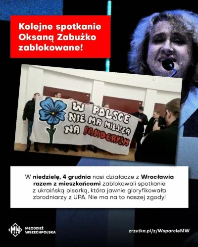 Brakus - #ukraina
Działacze Młodzieży Wszechpolskiej znów zablokowali spotkanie z Oks...