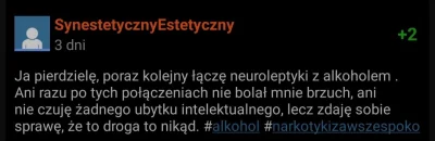 troglodyta_erudyta - @SynestetycznyEstetyczny za to napier*alanie psychotropów wymies...