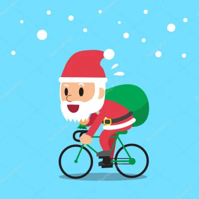 dekonfitura - Okazuje się, że mój Mikołaj to prawdziwy rowerowy świr (ʘ‿ʘ)

A Wasze M...