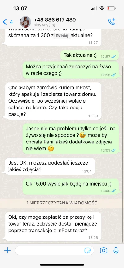 Nagod - Patrzcie Mirasy, jaką mam mądrą #rozowepaski . Po konwersacji na WA ws sprzed...