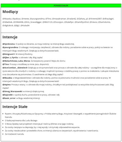 dendrofag - @Maaska, @paliusz, @meres, @yourgrandma, @Tino, @masakraman, @radar42, @Z...