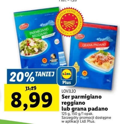 marta_am - Kupowałam regularnie w Lidlu ser grana padano tarty 150 g. Ostatnio go zwa...