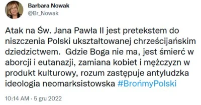 CipakKrulRzycia - #bekazpisu #bekazkatoli #2137 #polska 
#barbaranowak