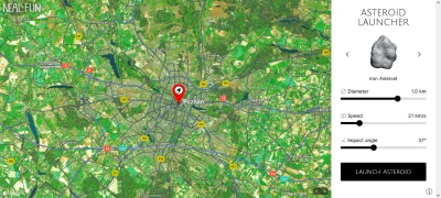 Eliade - Co by się stało gdyby w Poznań uderzyła asteroida o średnicy 1 km lecąca 21k...