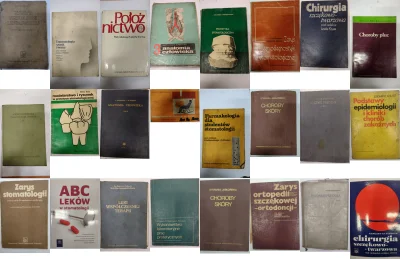 komandor55 - Posiadam trochę starych książek medycznych. Głownie lata 1980-1990. Możn...
