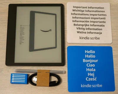 Vroobelek - Parę dni temu dotarł do mnie Kindle Scribe czyli nowy czytnik Amazonu z r...