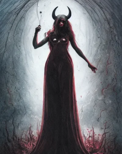 ImperatorPL - Devil woman #malarstwo