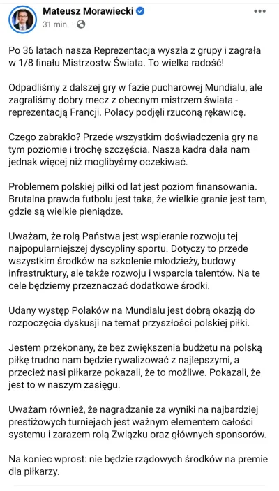 endriu92 - #mecz no to pazerny grubas może zapomnieć o premii