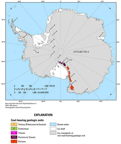 Monialka - Pewnie dlatego, że węgiel ze znanych pokładów węgla na Antarktydzie nie je...