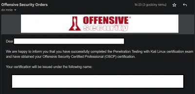 Palkovsky - Udało się zdać OSCP za pierwszym podejściem

#cyberbezpieczenstwo #it #...