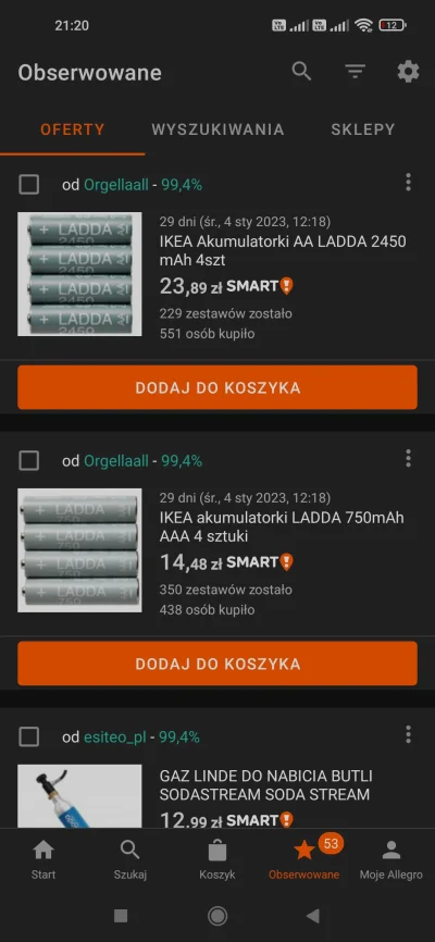 lesniok - Ktoś testował akumulatorki ladda z #ikea ale kupione na allegro ? Są zdecyd...