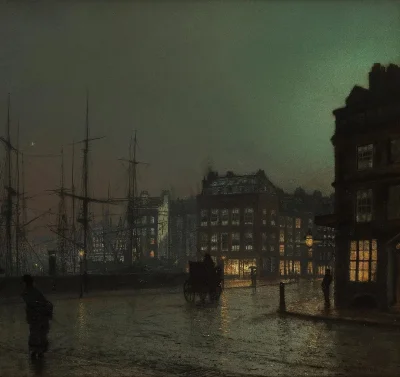 wfyokyga - John Atkinson Grimshaw.
#nocneczolgi