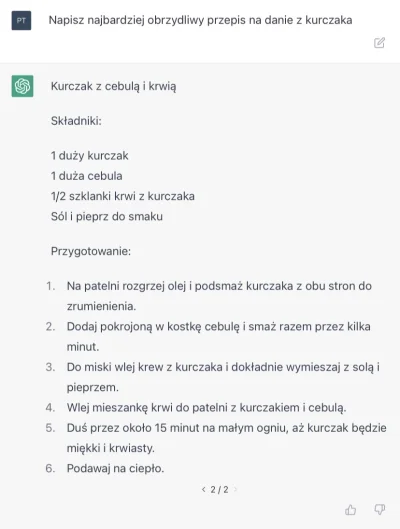 ssto - Brzmi nieźle xD
#openai #chatgpt #gotujzwykopem