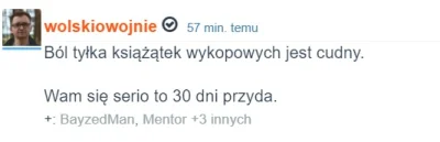 spere - Tekst Wolskiego do wykopków, z tego wątku na mirko: 

https://www.wykop.pl/...