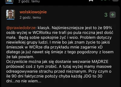 pawelczixd - @wolskiowojnie uwaza, że on na pewno pójdzie na ćwiczenia bo jest tak wa...