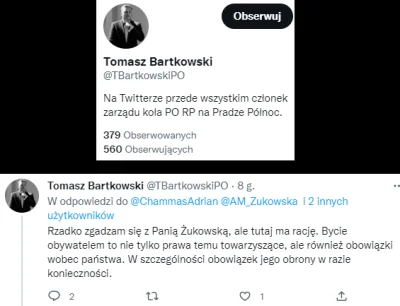 Kryspin013 - Pan Tomasz Bartkowski z PO broni publicznie wysrywów żukowskiej xD 

M...