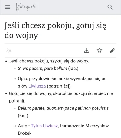 MajorParowa - "Chcesz pokoju, szykuj się do wojny, te przysłowie wymyślili producenci...