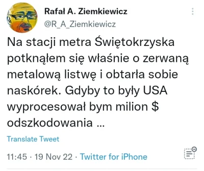 czosnkowy_wyziew - Wielki patriota co sobie naskórek obtarł. xD