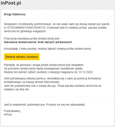 n1craM - Taki #scam dzisiaj wpadł na pocztę.
#inpost #niebezpiecznik