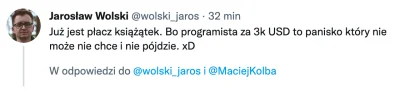 Kielek96 - Czy Jarosław Wolski serio myśli że w razie godziny W zamiast na froncie bę...