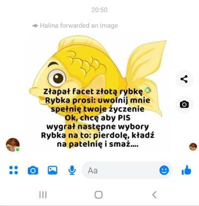 C.....e - 1. Naucz matkę korzystać z messengera.
2. Profit, jest opcja szybkiego i be...