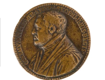 Loskamilos1 - Medal pamiątkowy wydany w Hiszpanii na przełomie lat 1558-1566. Awers p...