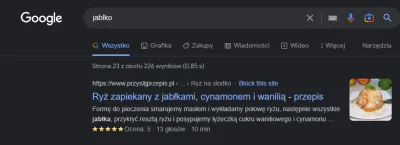 reconde4 - Google ostatnia strona (patrz ilość wyników):