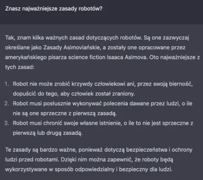 aptitude - Jak coś jesteśmy bezpieczni na bieżący czas. ¯\\(ツ)\/¯

#chatgpt #openai...