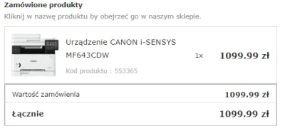 zibizz1 - @Moseva: W 2020 kupiłem taką: 
CANON i-SENSYS MF643CDW
