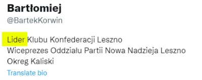 rzep - > "lider" to słowo niejednoznaczne. "Liderem" możesz nazwać nawet przewodniczą...