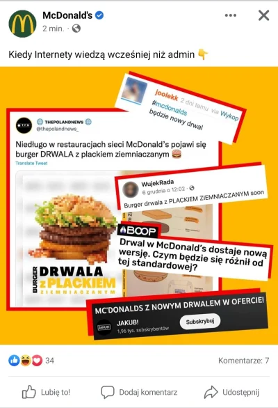 dam115 - @joolekk wystąpiłeś w reklamie #mcdonalds , gratulacje xD