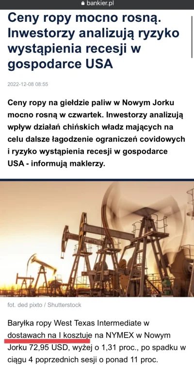 sklerwysyny_pl - Co innego ceny spot (rynkowe na kup teraz), a co innego kontrakty dł...