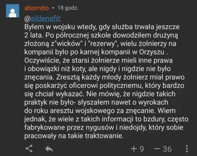 M.....2 - Pamiętaj że w wojsku nikt nie będzie się nad tobą znęcał. Fala to przeszłoś...