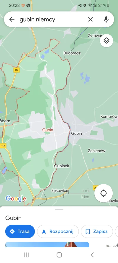 Yebat - Wiecie, ze miasto #gubin podzoelone jest na dwie czesci? Jedna z nich to #Pol...