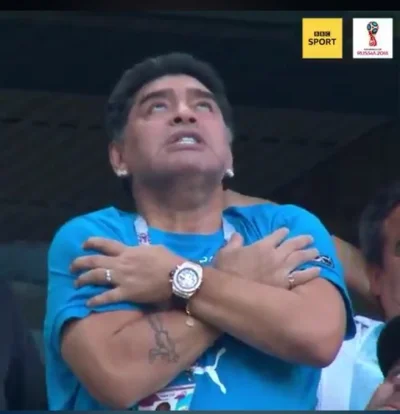 madafi - To już 2 lata jak Maradona nie ćpie. Brawa za wytrwałość.
#mecz