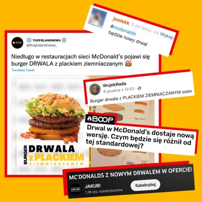 SzybkiPociskAkacza - McDonalds czyta wykop?
#fastfood #mcdonalds