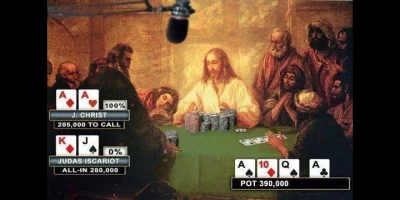 Lohengrin - @MLeko29: Jezus to był mistrz gier barowych