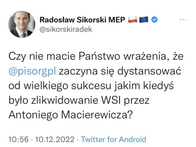 Sin- - PiS w panice. Macierewicz naprędce jakieś stare akta wyciąga z szafy. Cenckiew...