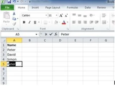 masiej - W Excelu jak się powtarzają ciągi liter to przy kolejnych próbach wpisania p...
