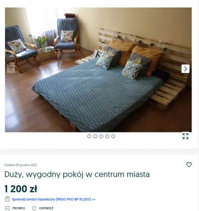 Czimchik - Materac na paletach #!$%@? z biedronki i fotele sprzed 20 lat
1200zł

SP...