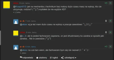 Kryspin013 - Kurdę, wydało się. Apartczyk @skizo jak nie ma argumentów to próbuje mni...