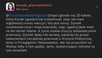 Miguelos - @herzyk_wieczorkiewicz: Kobieto. To co napisałaś w tym komentarzu to zwykł...