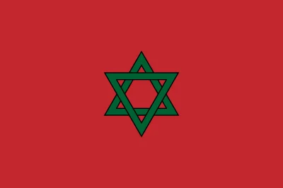 Lolenson1888 - Ciekawostka: tak wyglądała marokańska flaga w 1915 roku. Ależ mają roz...